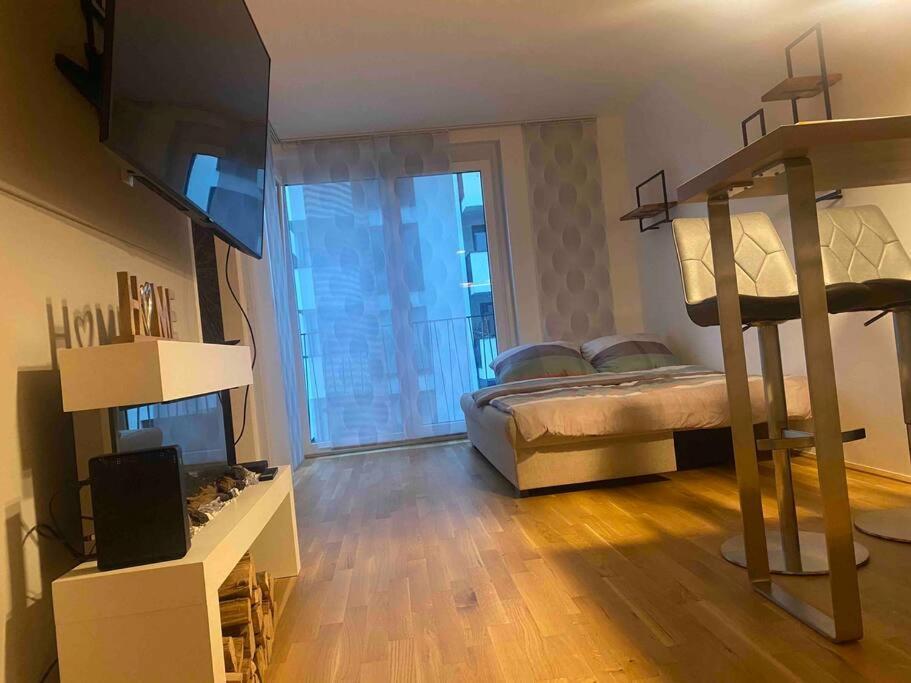 Moderne Wohnung In Der Toplage Inkl. Garage Vídeň Exteriér fotografie
